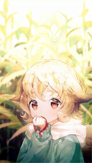 可爱小狐妖，高清壁纸