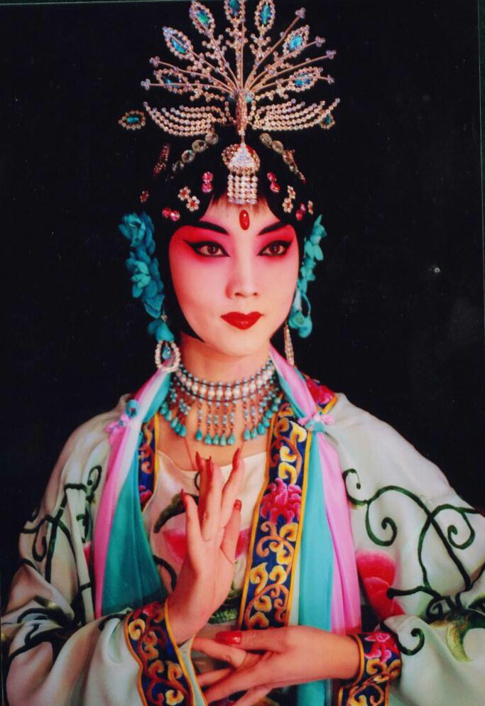 戏曲 京剧 国粹 青衣 国风 京剧演员——丁晓君 剧照 天女散花 《戏风