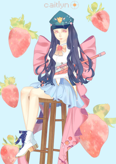 英雄联盟 € lol Ι凯特琳 皮城女警