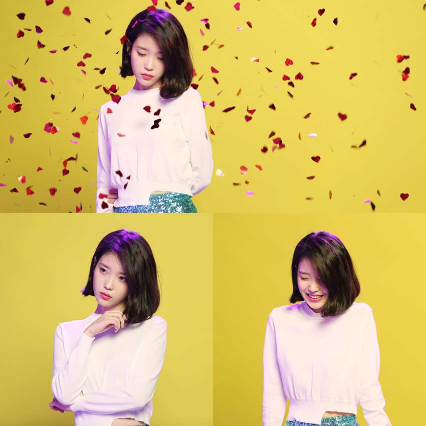 IU 李智恩 李知恩0421正规四辑palette# 拍摄花絮