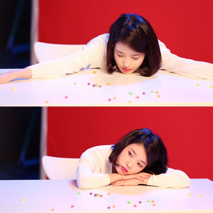 IU 李智恩 李知恩0421正规四辑palette# 拍摄花絮