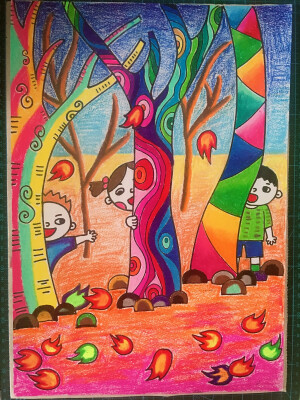 临摹油画棒