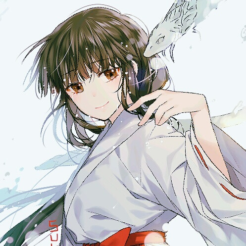 [kili]二次漫头 动漫 卡通 女头 自截 调色 少女 和服 温柔 龙 sujaa