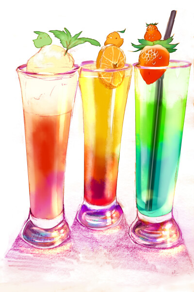 カクテル
ちょっと大人な雰囲気。
p站：チャイ
id=62589432