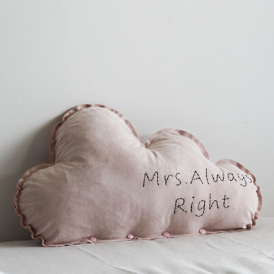 Mrs. Always Right pillow