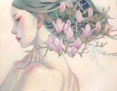 [cp]人面似花妍,花应不解言日本的插画师Miho Hirano ​​​[/cp]