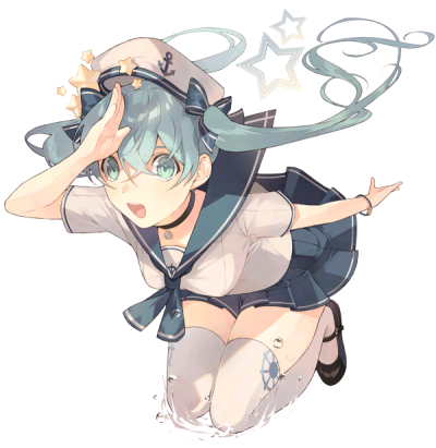 初音未来 动漫 侵删 水手服