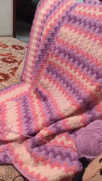 原创毯子粉色系列