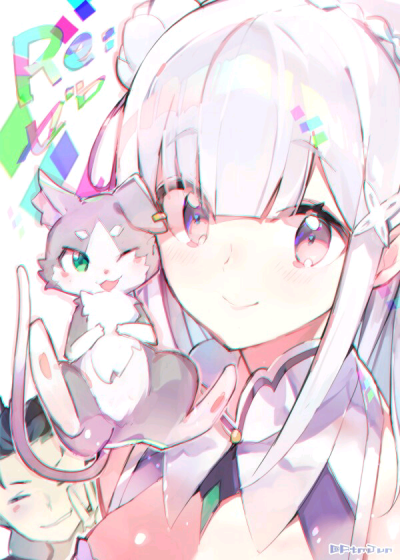 【来源pixiv，侵删】エミリアたん
画师：渥海 潤
艾米莉娅（亦译：爱蜜莉雅），《Re：从零开始的异世界生活》女主角。银发紫瞳，混血半精灵，银发美少女，EMT！
动漫二次元原创/同人画/人物插画/手绘/女生头像/壁纸…