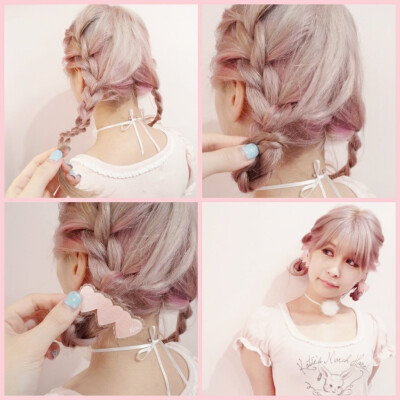  How To Hair Arrange
编发×Katie小发夹