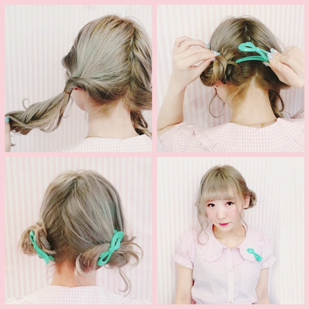  How To Hair Arrange
编发×Katie小发夹