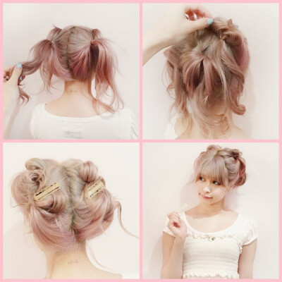  How To Hair Arrange
编发×Katie小发夹