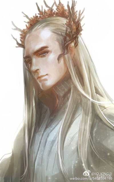 #密林父子# #瑟兰迪尔# #莱戈拉斯# #thranduil# #legolas# #瑟莱#