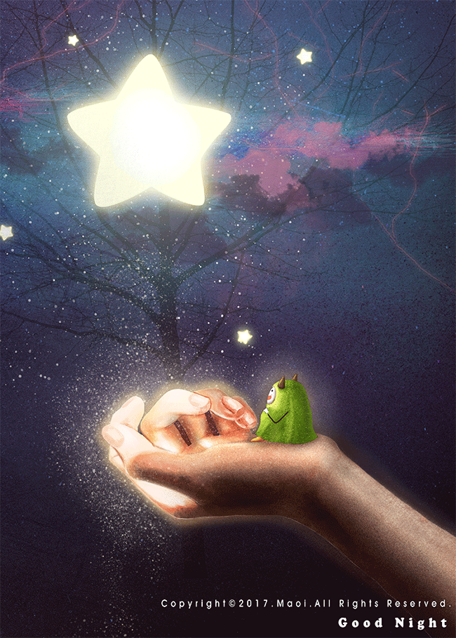 繁星之城 ~ 插画 动态 Maoi_猫矮原创作品
