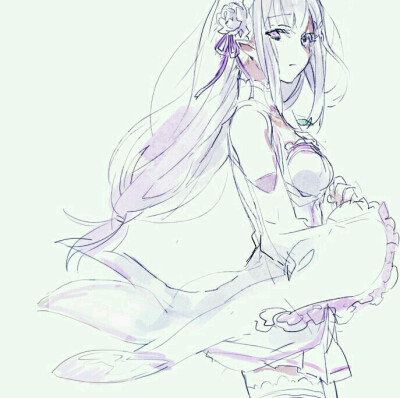【来源pixiv，侵删】リゼロ詰め
画师：堺
艾米莉娅（亦译：爱蜜莉雅），《Re：从零开始的异世界生活》女主角。银发紫瞳，混血半精灵，银发美少女，EMT！
动漫二次元原创/同人画/人物插画/手绘/女生头像/壁纸/锁屏/…
