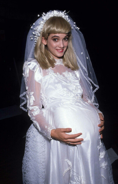 Winona Ryder
1989 Aug 11 | Set for "Debbie Gibson Is Pregnant with My Two-Headed Love Child" Video
