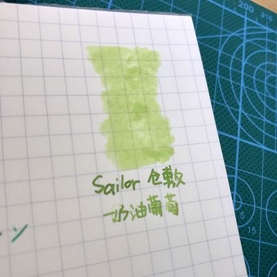 写乐Sailor 仓敷 墨水 美星的夜空 奶油葡萄 王子岳绿 分装