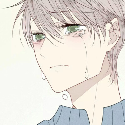 二次元男头 哭泣