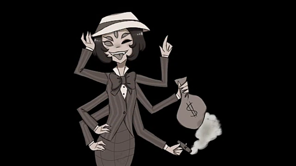 UndertaleAU——Mafiatale（Muffet）