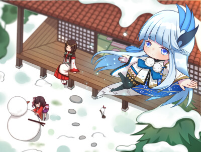 【侵删】隂陽师 | 葵_AOI p站_id=61991311
阴阳师手游 神乐 雪女 八百比丘尼