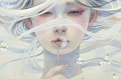 人面似花妍,花应不解言|日本的插画师Miho Hirano ​​​ ​​​​