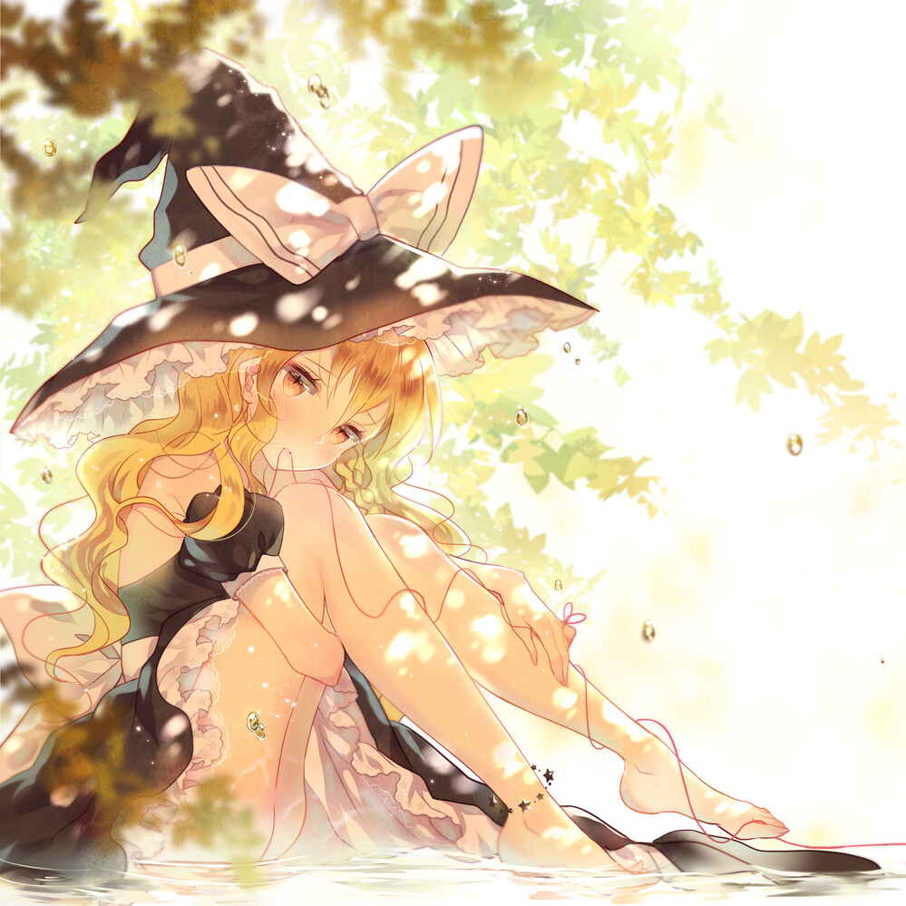 【Dreaming Forest】 by: DomotoLain id=2443123044 pixiv，插画，游戏，东方project，魔理沙