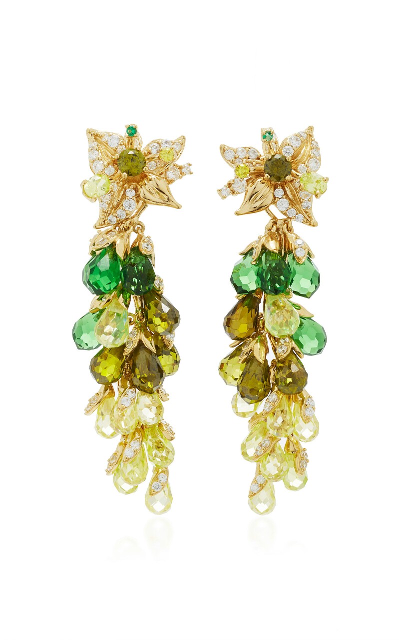 Anabela Chan
Green Coralbell Earrings