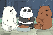 Grizzly的热血棕熊、Panda的死宅熊猫、Ice Bear的高冷北极熊