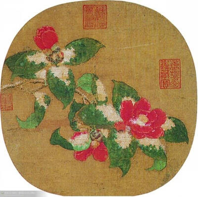 【宋代花鸟扇面】宋人绘画是中国绘画史上的一个极至。宋人画家深人自然,以自然为师,写生之专注之仔细,对自然物象穷尽其理,严谨求实,凝笃精神,常常是物我两忘、自由无羁的忘我精神状态。