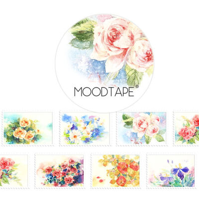 moodtape.堇年。mood原创和纸胶带创意贴纸diy手工手账