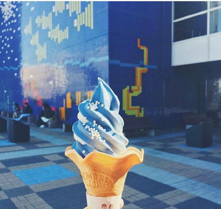 日本大阪水族馆推出的鲨鱼冰淇淋