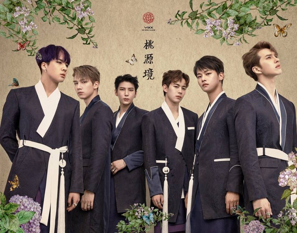 vixx n leo ken ravi hongbin hyuk 第六张迷你专辑 桃源境