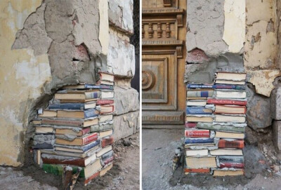 は蛋｜废弃砖墙巧妙修补