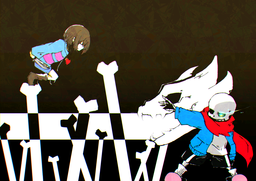 Undertale——“Frisk”&Sans