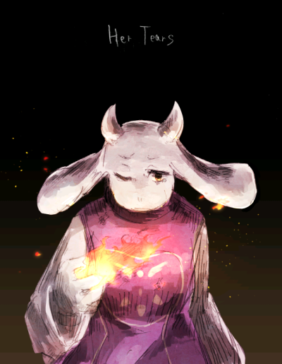 Undertale——Toriel
她的眼泪.