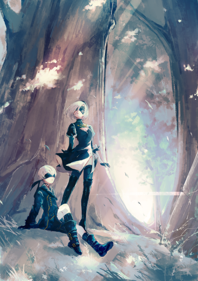 尼尔机械纪元，2B，9S