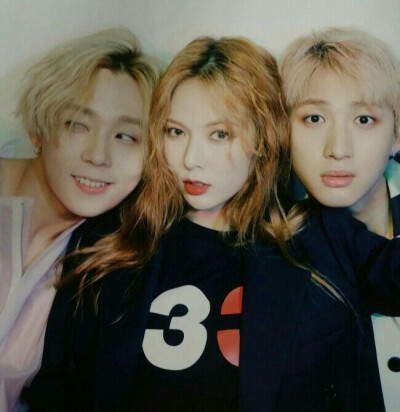 Triple H(트리플 H) TRIPLE H 金泫雅（Kim Hyun A） 李会泽（Hui） 金孝钟（E'Dawn） 美图 壁纸 手机壁纸 泫雅xHUIxE'DAWN “TRIPLE H”的首张迷你专辑马儿 泫雅