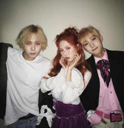 Triple H(트리플 H) TRIPLE H 金泫雅（Kim Hyun A） 李会泽（Hui） 金孝钟（E'Dawn） 美图 壁纸 马儿 泫雅