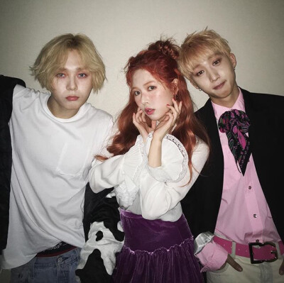 金泫雅 Hyun A PENTAGON 李会泽Hui 金晓钟 E'Dawn（Triple H ）