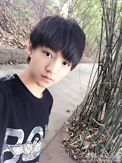 TFBOYS王俊凯 2015-11-01 微博配图。