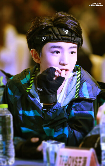 TFBOYS王俊凯 2015.10.26 《全员加速中》发布会。
