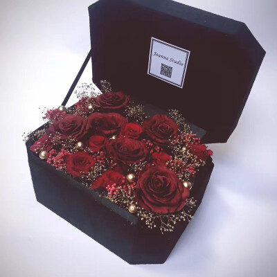 求婚花盒
