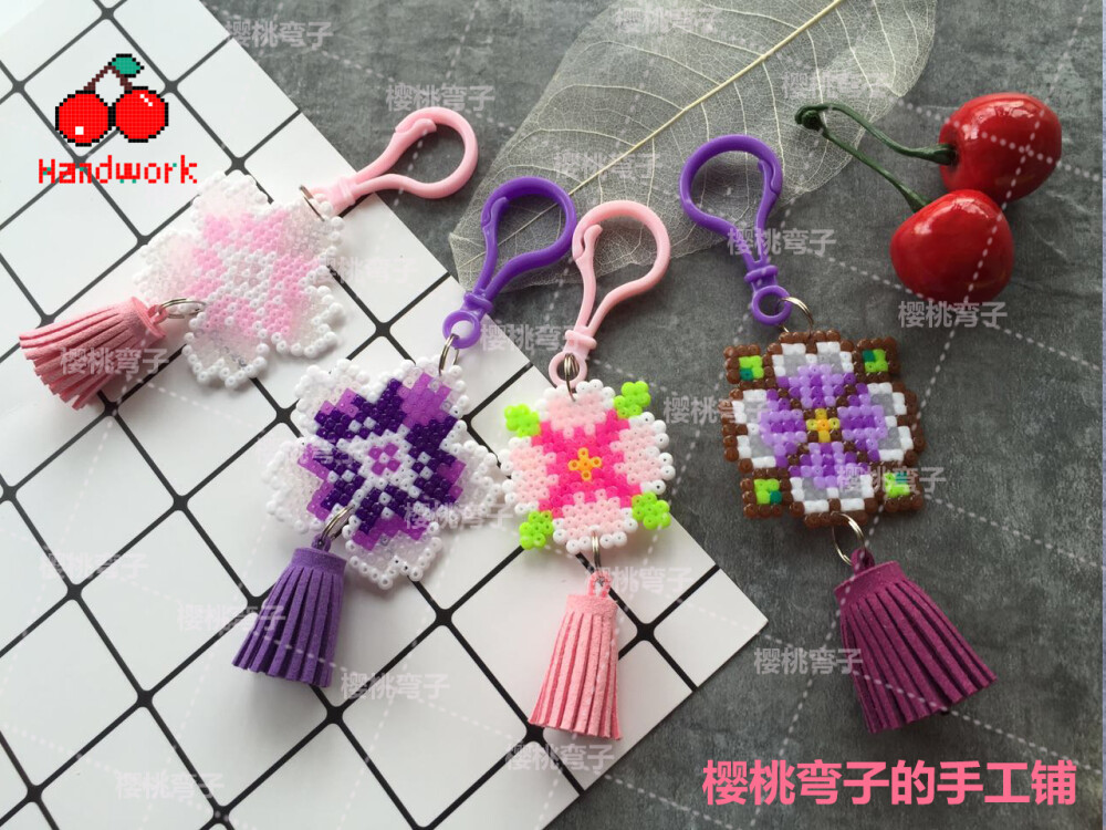 樱花拼豆~taobao:樱桃弯子手工铺WX：CherryHandwork