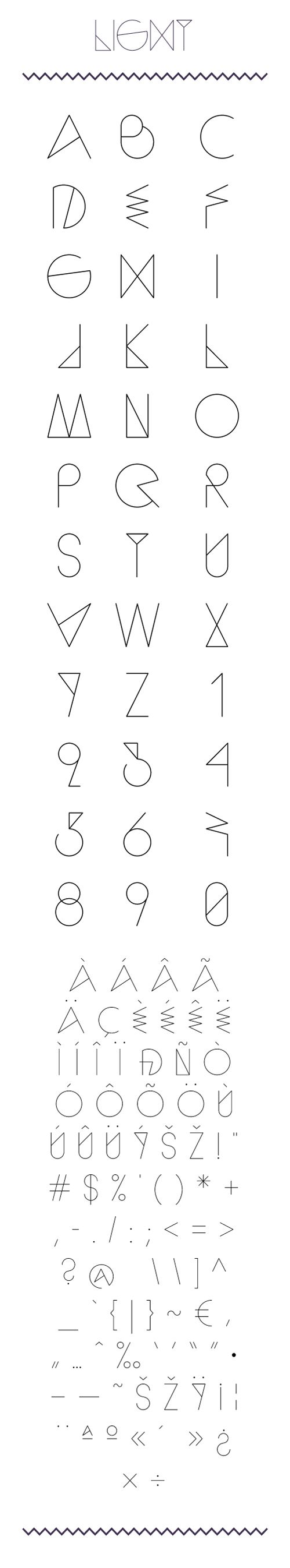 创意字母设计
