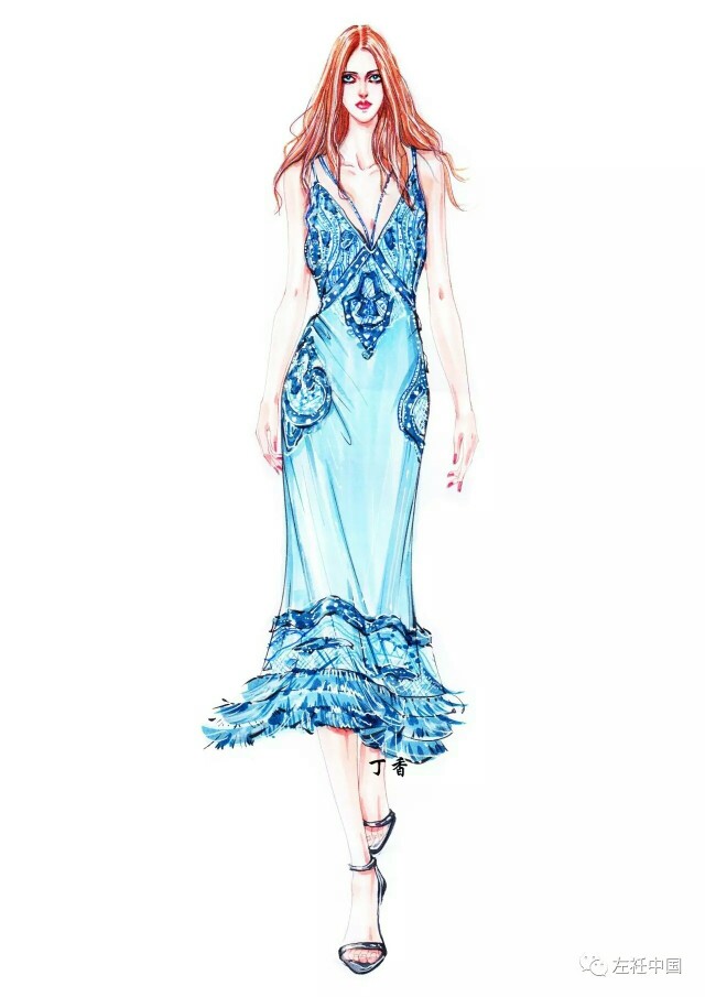 服装设计效果图