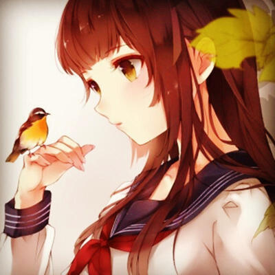 女漫头，秋叶话凄凉
