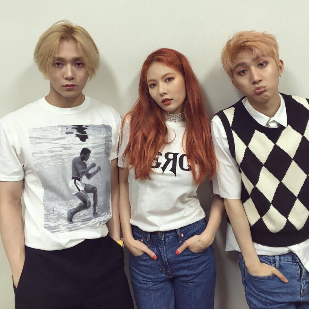 Triple H 泫雅 Hui（李会泽） E'Dawn（金孝钟）