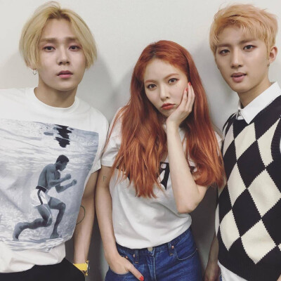 Triple H 泫雅 Hui（李会泽） E'Dawn（金孝钟）