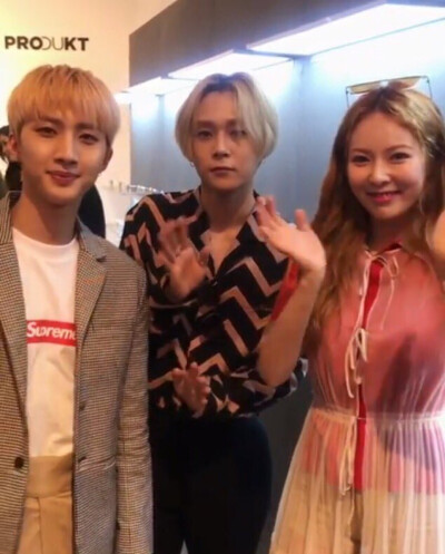 Triple H 泫雅 Hui（李会泽）E'Dawn（金晓钟）