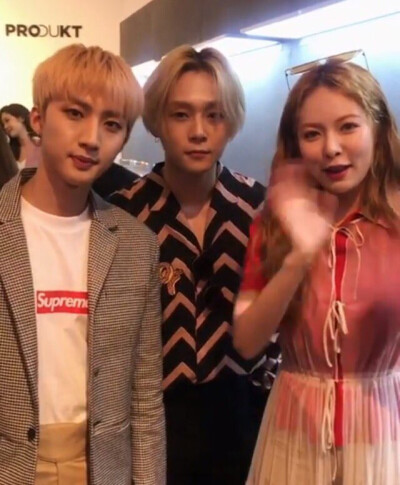 Triple H 泫雅 Hui（李会泽）E'Dawn（金晓钟）